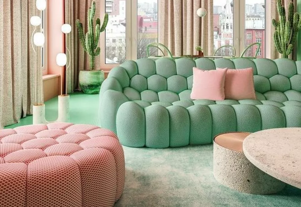 bubbly couch